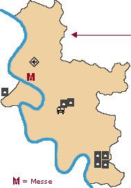 Karte D&uuml;sseldorf
